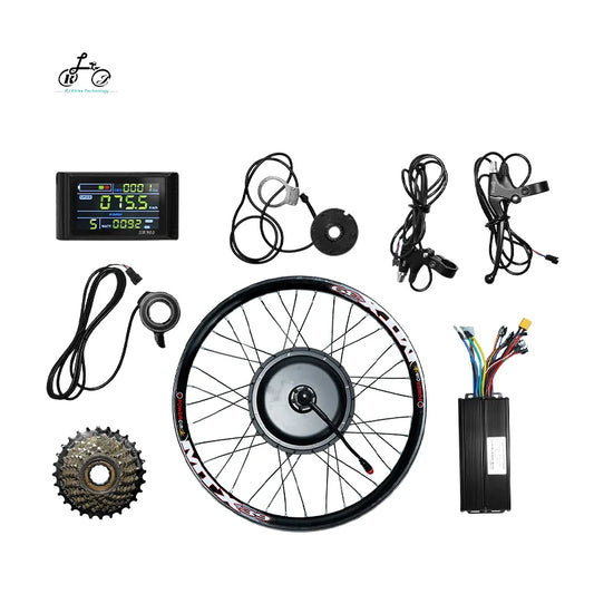 Good Quality and Price of Kit for Electric Bicycle Ebike Conversion Kit 1500w 26inch-0
