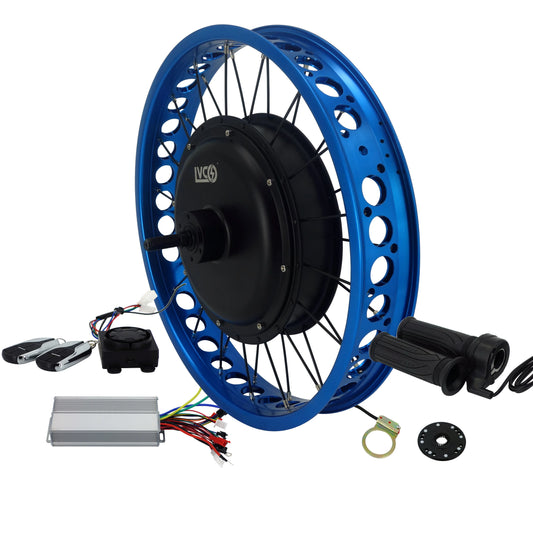 LVCO New Innova Tire Kenda Tire 5000w 48v 72v 3000 Watt Electric Bicycle Conversion Hub Motor Ebike Kit-0