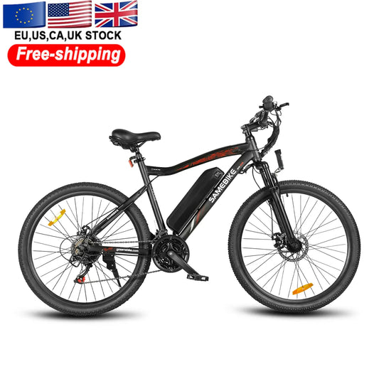 SAMEBIKE EU warehouse dropshipping SY26-II 500W 36V 13Ah mountain 26 inch 21 speed for men lithium battery electric bicycle-0
