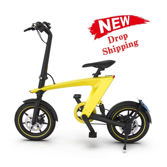 European EU Warehouse 250W Powerful Full Suspension Bicicletta Mini Elettrica Bike Folding Electric Bicycle Bike Ebike for Adult-0