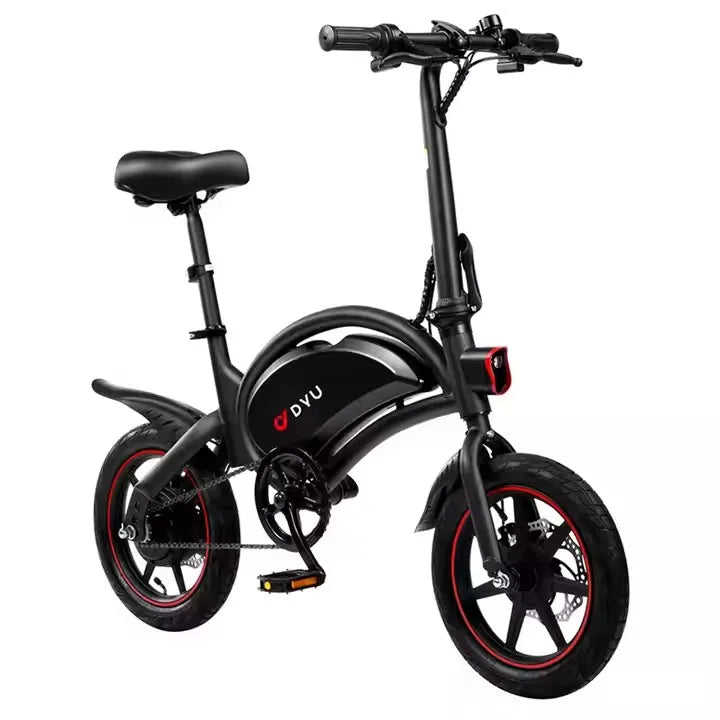Dropshipping Hot DYU D3F City Folding E Bike the Fastest Mini Bicycle Ebike Electric Dirt Bike on Sale Made in China-4