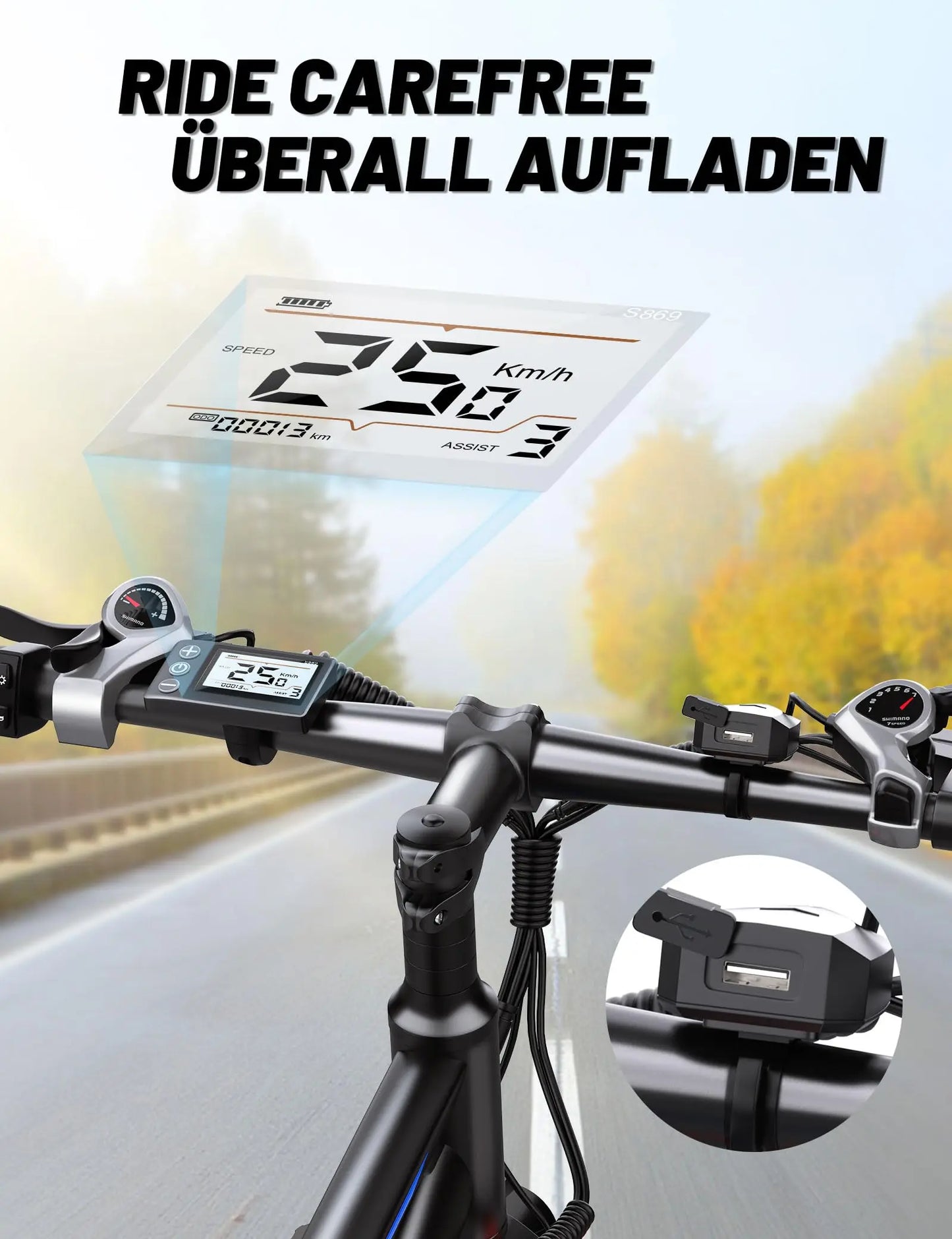 EU UK Warehouse DUOTTS C29 48V 15Ah Electric Bicycle 29 Inch Road Tire Mountain Electric Bike Dropshipping-1