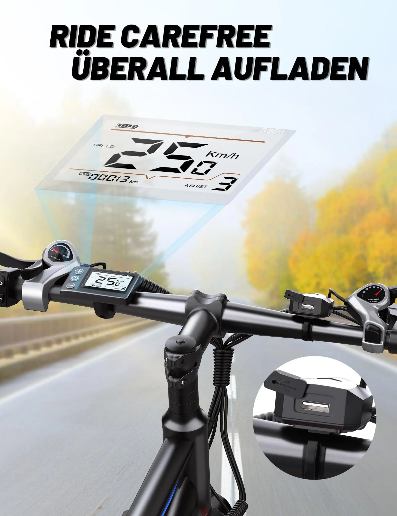 EU UK Warehouse DUOTTS C29 48V 15Ah Electric Bicycle 29 Inch Road Tire Mountain Electric Bike Dropshipping-1