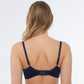 Sheer Mesh Embroidered Balconette Bra Hazel - STREET STYLE