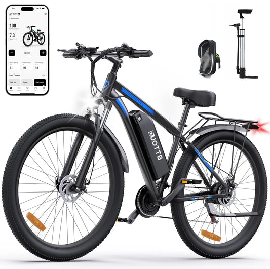 EU UK Warehouse DUOTTS C29 48V 15Ah Electric Bicycle 29 Inch Road Tire Mountain Electric Bike Dropshipping-0