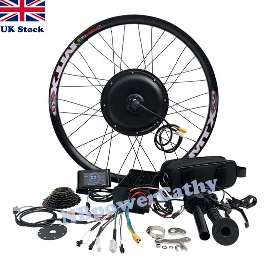 UK Warehouse Dropship 60V 2000W Electric Bike Bicycle Ebike Hub Direct Motor Conversion Kit with New Type Twist Throttle-0