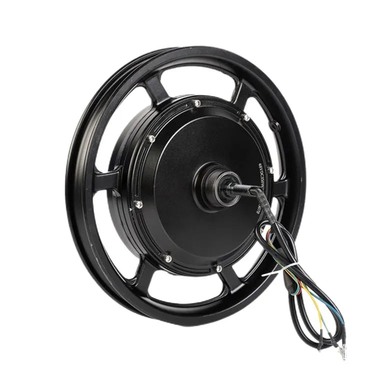 14x2.125 14 Inch 36V 48V 500W Brushless Gearless Disc Brake Scooter Motor Kit Electric Bicycle Conversion Kit-1
