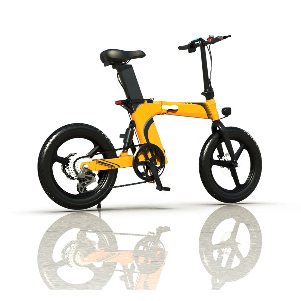 Dropshipping Free Shipping Europe Warehouse Foldable Electric Commuter Bike Bicycle Ebike 250w 20inch in Stock-0