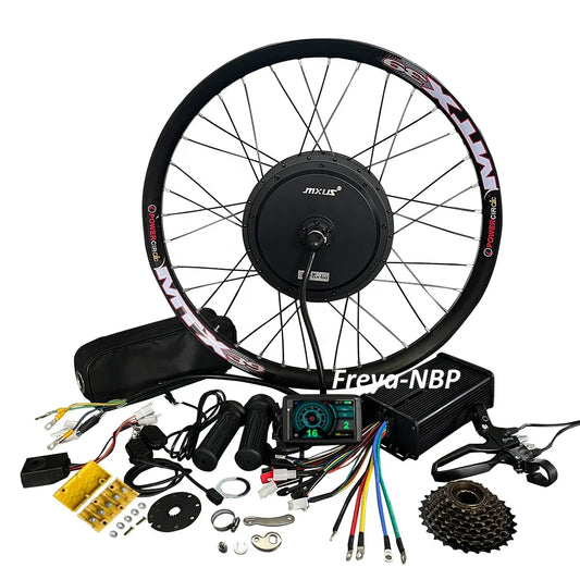 Mxus 3k-Turbo 72V3000w 3T Hub Motor Motor Bike Rear Electric Bike Motor 80A Sine Wave UKC1+ Ebike Conversion Kit MTX 26"27.5"29"-0