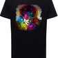 IT Clown Color Stilizzato 18-20-24 T-shirt Urban Slub Men Uomo 100% Cotone Fiammato JK STREET STYLE