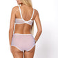 PariPari Jenny Sheer Embroidered High-Waist Panty White-3