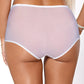 PariPari Jenny Sheer Embroidered High-Waist Panty White-1