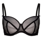 Sheer See Through Full Figure Bra Janette-2