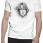 John Lenon The Legend Stilizzato Soggetto Cantante 18-52 T-shirt Urban Slub Men Uomo 100% Cotone Fiammato JK STREET STYLE