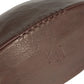 K0011BB | Beauty Case "Palla da Rugby" in Vera Pelle - Colore: Testa Moro - Elastico interno ferma flaconi - Chiusura con lampo - Dimensioni: cm 35 x 14 x 14- Confezione: Sacchetto Tnt-4