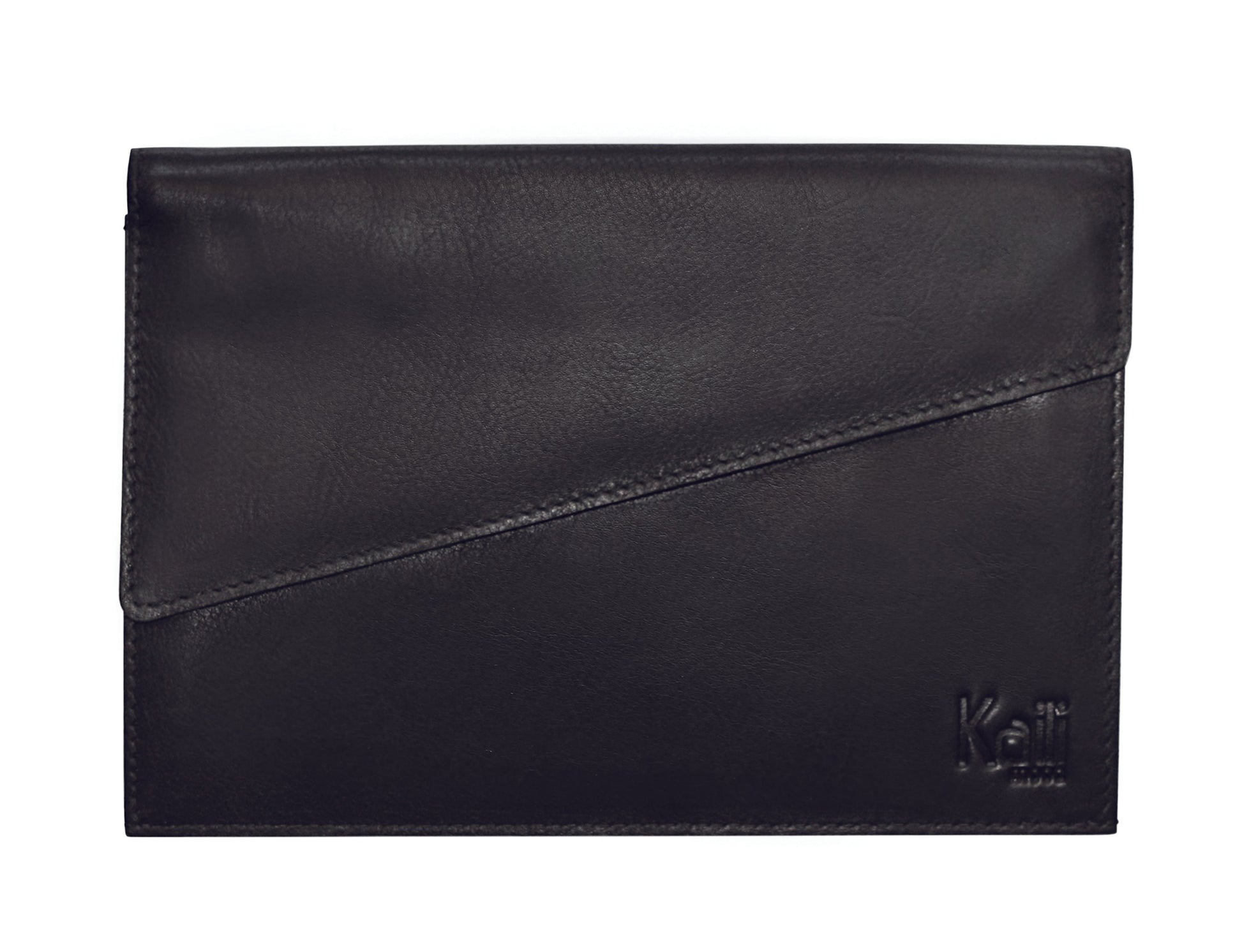 K0018AB | Porta Documenti Auto e Moto in Vera Pelle pieno fiore con leggera grana. Colore Nero. Chiusura con bottone automatico. Dimensioni: cm 19 x 13 x 1. Confezione: Sacchetto in Tnt-0
