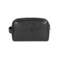 K0025AB | Beauty Case con maniglia laterale in Vera Pelle pieno fiore con leggera grana – Colore Nero. Chiusura con lampo, Dimensioni: cm 25 x 16 x 12. Confezione: Sacchetto Tnt-2
