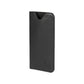 K0030AB | Glasses case in genuine full grain leather, dollar grain - Black color - Dimensions: 8.5 x 16.5 x 0.5 cm - Packaging: Bottom/lid gift box-0