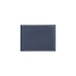 K10203DB | Men's wallet in genuine full grain leather, with light grain. Blue colour. Coin pocket. Dimensions when closed: 12.5 x 9.3 x 1 cm. Packaging: Rigid bottom/lid gift box-2
