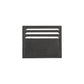 K10216AB | Credit Card Holder in Genuine Full Grain Leather, with light grain. Black colour. Large central pocket. Dimensions: 9.8 x 8 x 0.5 cm. Packaging: Rigid bottom/lid gift box-1