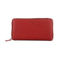 K10238VB | Portafogli Donna in Vera Pelle pieno fiore, con leggera grana. Colore Rosso. Dimensioni da chiuso: cm 18,5 x 10 x 2,5. Confezione: Gift Box rigido fondo/coperchio-1