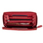 K10238VB | Portafogli Donna in Vera Pelle pieno fiore, con leggera grana. Colore Rosso. Dimensioni da chiuso: cm 18,5 x 10 x 2,5. Confezione: Gift Box rigido fondo/coperchio-3