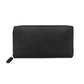 K10838AB | Portafogli Donna in Saffiano Vera Pelle. Colore Nero. 6 slot per carte di credito. Dimensioni da chiuso: cm 18,5 x 10 x 2,5. Confezione: Gift Box rigido fondo/coperchio-0