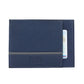 K10907DB | Document/Credit Card Holder in Genuine Leather Col. Blue-0