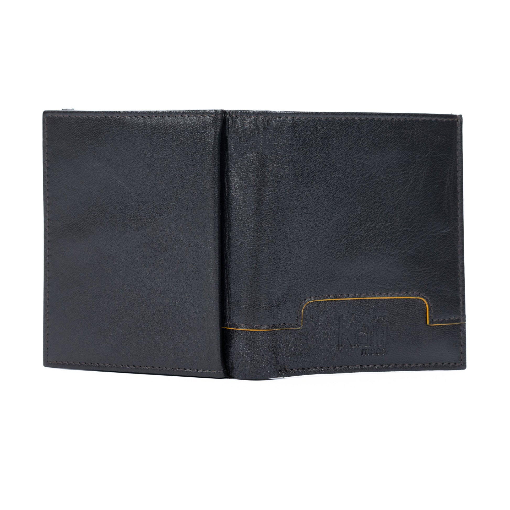 K11025BB | Genuine Leather Men's Wallet in Dark Brown-1