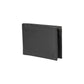 K11403AB | Portafogli Uomo in Vera Pelle pieno fiore, con leggera grana. Colore Nero. Tasca p/monete. Dimensioni da chiuso: cm 12,5 x 9,3 x 1. Confezione: Gift Box rigido fondo/coperchio-0