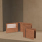 K12203UB | Men's Wallet in Genuine Full Grain Leather, Naked. Leather Color. RFID Protection. Closed Dimensions: 12.5 x 9.5 x 2 cm. Packaging: Gift box bottom/lid-3