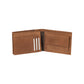 K12204UB | Men's Wallet in Genuine Full Grain Leather, Naked. Leather Color. RFID Protection. Closed Dimensions: 12.5 x 9.5 x 2 cm. Packaging: Gift box bottom/lid-1