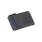 K12260DF | Credit card holder and coin purse in full grain genuine leather, Naked. Color Blue. RFID protection. Dimensions: cm 13 x 8 x 1. Packaging: Gift box bottom/lid-2