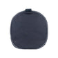 K2006DF | Travel Bag in 100% Cotton Canvas / Genuine Leather, full grain, Naked - Color Blue, zip closure. Dimensions: cm 45 x 25 x 28 - Packaging: Tnt bag-2