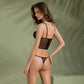 Longline Lace Bustier String Panty Set Passion Kerria-1