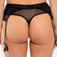 Transparent Tulle Garter Belt Samanta Leo-1
