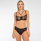 Transparent Tulle Balconette Bra Samanta Leo-4