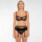 Transparent Tulle Balconette Bra Samanta Leo-2