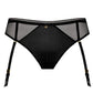 Transparent Tulle Brazilian Garter Panty Samanta Leo-2
