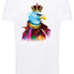 L'aigle Royal Color Stilizzato 18-20-70 T-shirt Urban Slub Men Uomo 100% Cotone Fiammato JK STREET STYLE