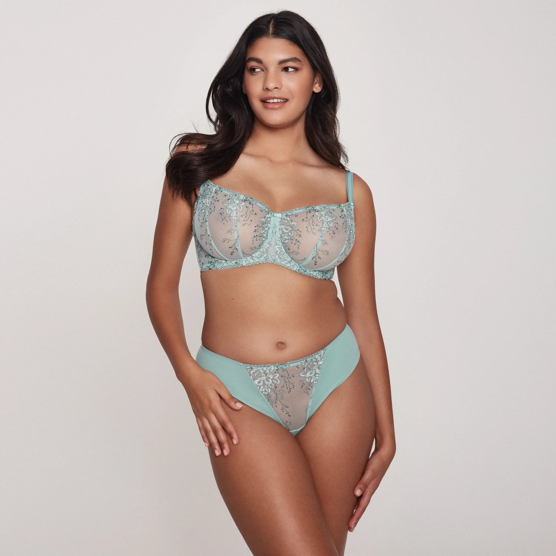 Soft Semi-Sheer Tanga Panty Dalia Laurel-2