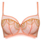 Sheer Mesh Embroidered Full Coverage Bra Lea-2