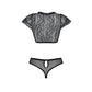 Soft Sheer Lace Top & Bikini Set Passion Eco Leafa - STREET STYLE