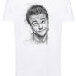 Leonardo DiCaprio The Legend Stilizzato Soggetto Attore 18-41 T-shirt Urban Slub Men Uomo 100% Cotone Fiammato JK STREET STYLE