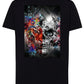 Leoskull Artistic Color Tattoo 9038 T-shirt Urban Men Uomo 100% Cotone Pettinato JK STREET STYLE