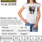 Les couleurs de l´âme 1 Skull Farfalle 18-20-61 Moda Urban Slub Lady Donna 100% Cotone Fiammato BS STREET STYLE