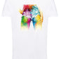 Love You For Ever Color Artistico Stilizzato 18-20-43 T-shirt Urban Slub Men Uomo 100% Cotone Fiammato JK STREET STYLE