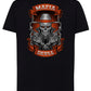 Mafia Skull Tattoo 9045 T-shirt Urban Men Uomo 100% Cotone Pettinato JK STREET STYLE