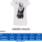 Marilyn Monroe Tattoo Legend Soggetto Attrice Cantante 9033-2 Lady Donna 100% Cotone Pettinato JK STREET STYLE