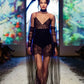 Amoralle Sheer Lace Mini Slip-4